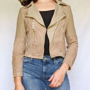 Lena Gabrielle jacket with gold accents
